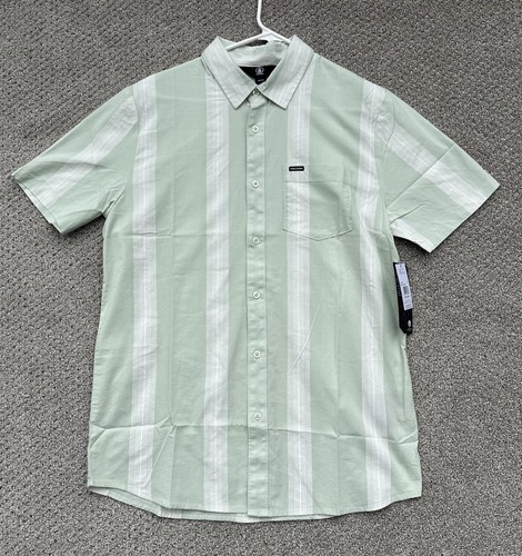 Volcom stripe down button - stripe,